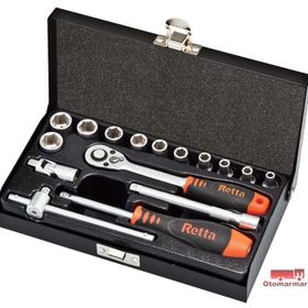 Retta RLT1604 1/4 16 Parça 6 Köşe Lokma Takımı