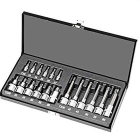 Retta RLT1901 1/2 18 Parça Torx Lokma Seti