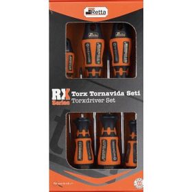 Retta RXT6000 Turuncu Siyah Tornavida