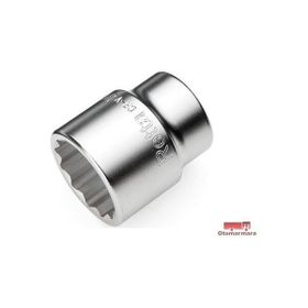 Retta RYA3438 3/4 Kısa 12 Köşe Gri 10 Adet Lokma Anahtar