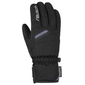 Reusch Coral R-Tex XT Softshell Siyah/Mavi Kadın Kayak Eldiveni