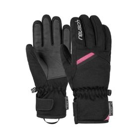 Reusch Coral R-Tex XT Softshell Siyah/Pembe Kadın Kayak Eldiveni