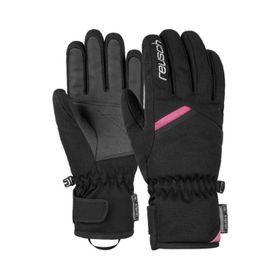 Reusch Coral R-Tex XT Softshell Siyah/Pembe Kadın Kayak Eldiveni