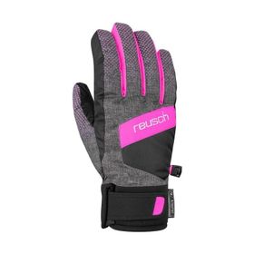Reusch Jennie R-Tex XT Gri/Pembe Kadın Kayak Eldiveni