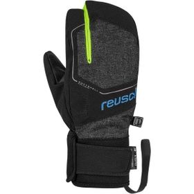 Reusch Torby R-Tex XT Üç Parmak Gri Sarı Kayak Çocuk Eldiveni