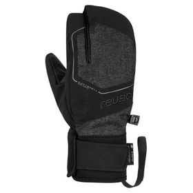 Reusch Torby R-Tex XT Üç Parmak Gri Siyah Kayak Çocuk Eldiveni