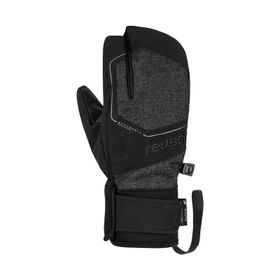 Reusch Torby R-Tex XT Üç Parmak Gri Siyah Kayak Çocuk Eldiveni