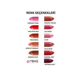 Reva Shimmer Orange Rust No:901 Ruj