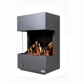 Revega H50AB Seramik Camlı 5 kW Hermetik Dogalgazlı Şömine