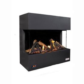 Revega H75AB Seramik Camlı 6 kW Hermetik Dogalgazlı Şömine