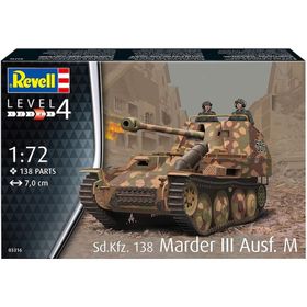 Revell 03316 Model Kit Sd Kfz 13+8 Maket
