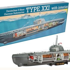 Revell 1:144 U-Boat XXI 5078 Maket Seti