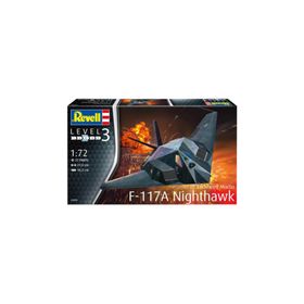 Revell 1:72 3899 F-117 Stealth Fighter Uçak Maket Seti