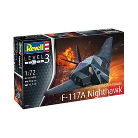 Revell 1:72 3899 F-117 Stealth Fighter Uçak Maket Seti