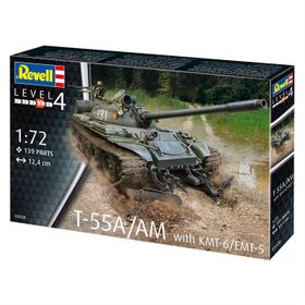 Revell 1:72 T-55A 03304 Maket Seti
