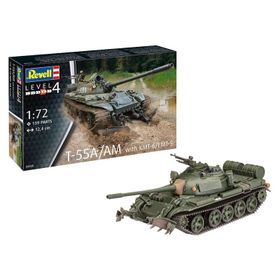 Revell 1:72 T-55A 03304 Maket Seti