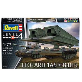 Revell 3307 1:72 Leopard 1A5-Bridgelayer Biber Model Kit