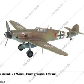 Revell 64160 Messerschmitt BF-109 Maket Seti