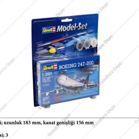 Revell 64210 Boeing 747 Maket Seti