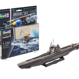 Revell Alman Denizaltı Tip VII C 41 65154 Maket Seti