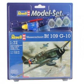Revell Combat Set Bf109G-10-Spitfire Mk.V 63710 Maket Seti
