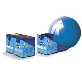 Revell Light Blue Gloss 36150 20 ml Su Bazlı Maket Boyası