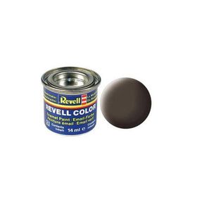 Revell REV32184 Leather Brown Mat 14 ml Maket Boyası