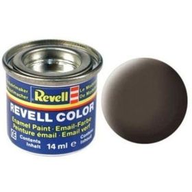 Revell REV32184 Leather Brown Mat 14 ml Maket Boyası