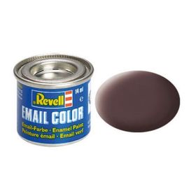 Revell REV32184 Leather Brown Mat 14 ml Maket Boyası