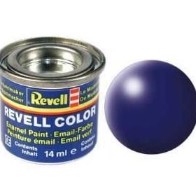 Revell REV32350 Dark Blue Silk 14 ml Maket Boyası
