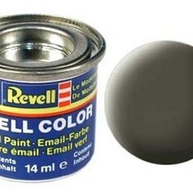 Revell - Su Bazlı Maket Boyası Nato Zeytin Mat 18 Ml (36146)