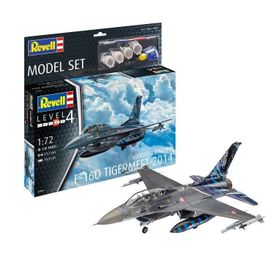 Revell VBU63844 1:72 Model Set F-16D Tigermeet 192. Filo Uçak