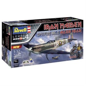 Revell VG05688 Iron Maiden Spitfire MKII Gift Set Maket