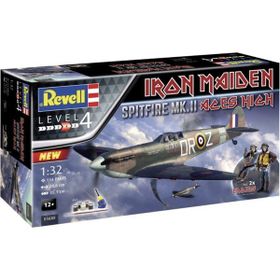 Revell VG05688 Iron Maiden Spitfire MKII Gift Set Maket