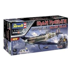 Revell VG05688 Iron Maiden Spitfire MKII Gift Set Maket