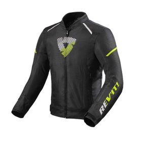 Revit Sprint H2O Siyah-Neon Sarı Motosiklet Montu