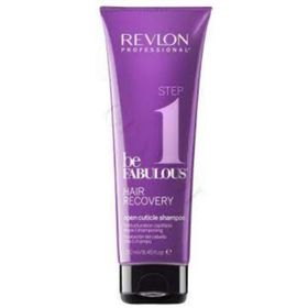 Revlon Professıonal Be Fabulous Hair Recovery Open Cuticle Kuru ve Yıpranmış Saçlar İçin 250 ml Bakım Şampuanı