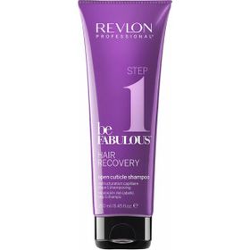 Revlon Professıonal Be Fabulous Hair Recovery Open Cuticle Kuru ve Yıpranmış Saçlar İçin 250 ml Bakım Şampuanı
