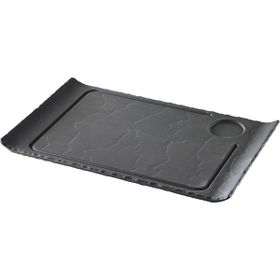 Revol Basalt 25x12 cm Siyah Biftek Tabağı