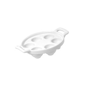 Revol Belle Cuisine Beyaz Salyangoz Tabağı