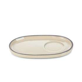 Revol Caractere 13x8 cm Kahverengi Fincan Tabağı