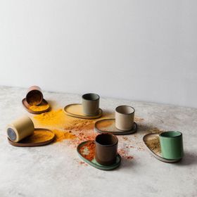 Revol Caractere Açık Kahverengi 80 ml Kupa