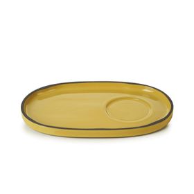 Revol Caractere Gourmet Hardal 18x11 cm Fincan Tabağı