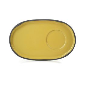 Revol Caractere Gourmet Hardal 18x11 cm Fincan Tabağı