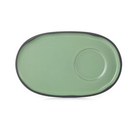 Revol Caractere Gourmet Mint Yeşili 18x11 cm Fincan Tabağı