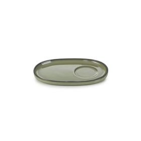 Revol Caractere Yeşil 13x8 cm Fincan Tabağı