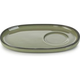 Revol Caractere Yeşil 13x8 cm Fincan Tabağı