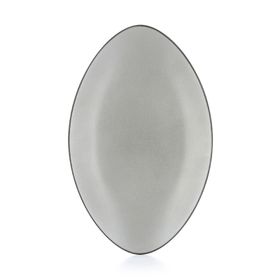 Revol Equinoxe Gri 35 cm Oval Tabak