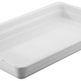 Revol Gastro 53x32.5 cm Beyaz Servis Tabağı