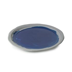 Revol No.W Mavi 28.5 cm Yemek Tabağı